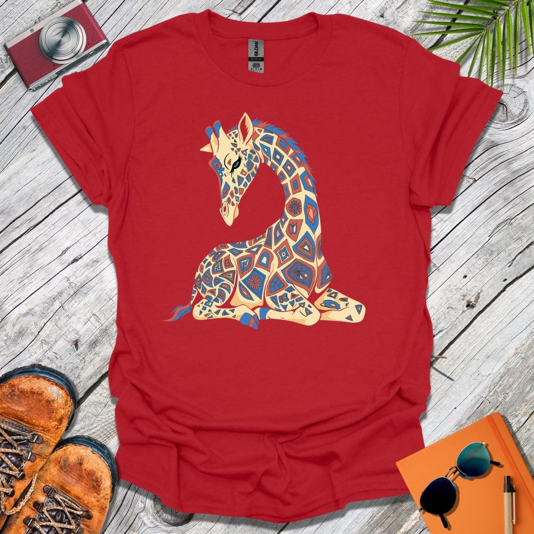 Serene Giraffe T-Shirt
