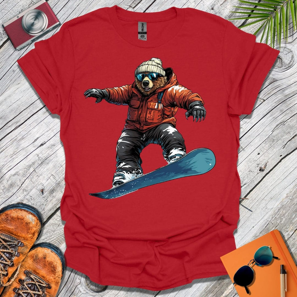 Snowboardin' Bear T-Shirt