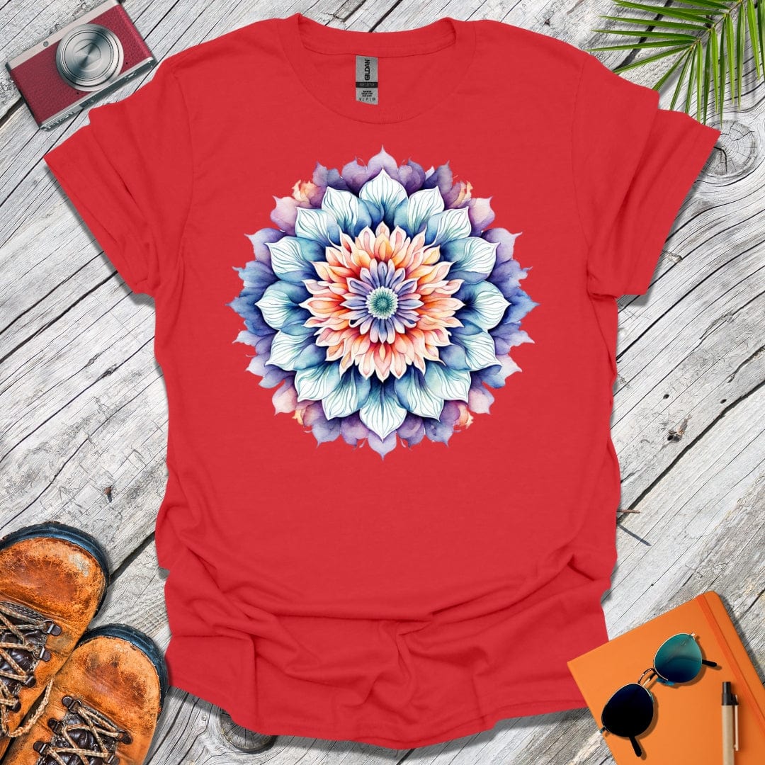 Soft Anemone Mandala T-Shirt