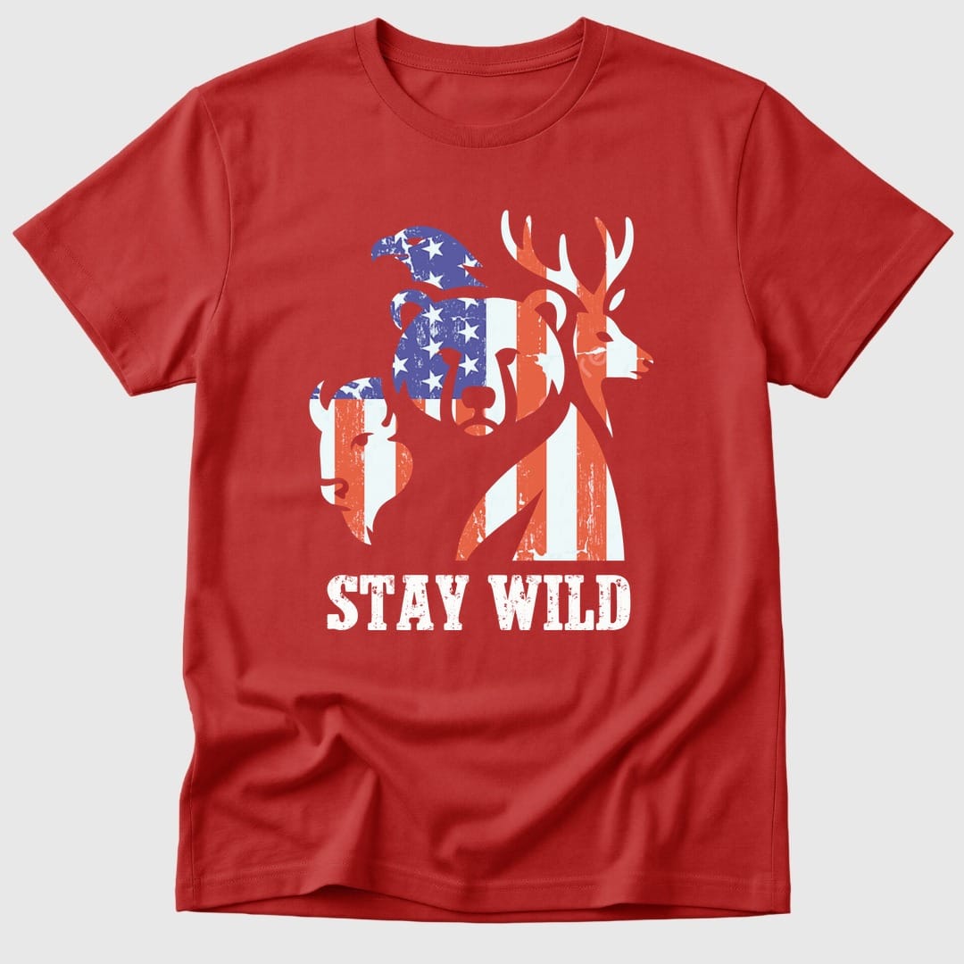 Stay Wild USA T-Shirt