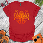 Sunset Octopus T-Shirt