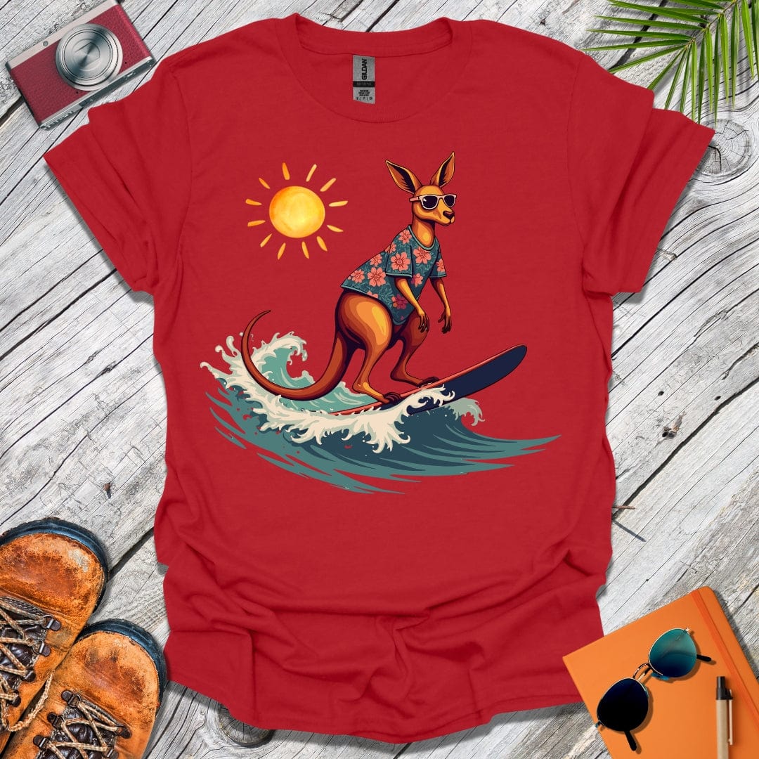 Surfing Kangaroo T-Shirt