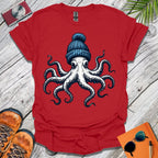 Woolly Hat Octopus T-Shirt