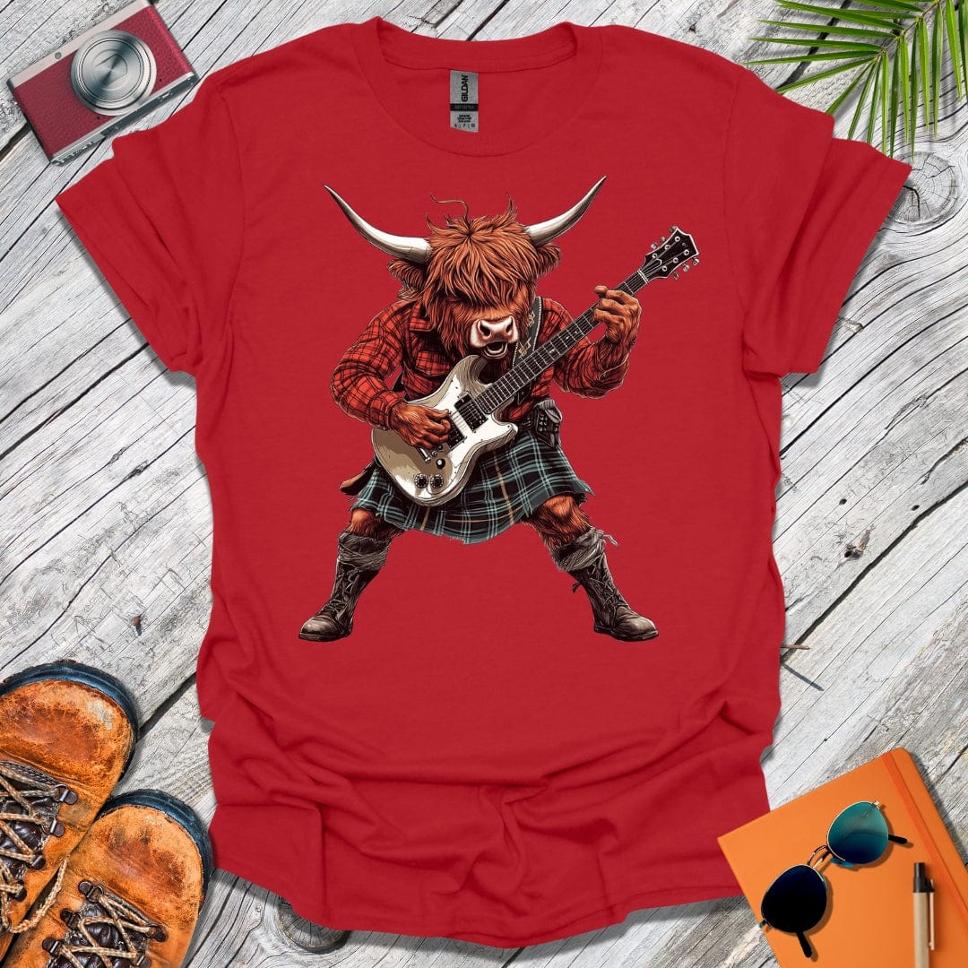 Red Hair Highland Rocker T-Shirt