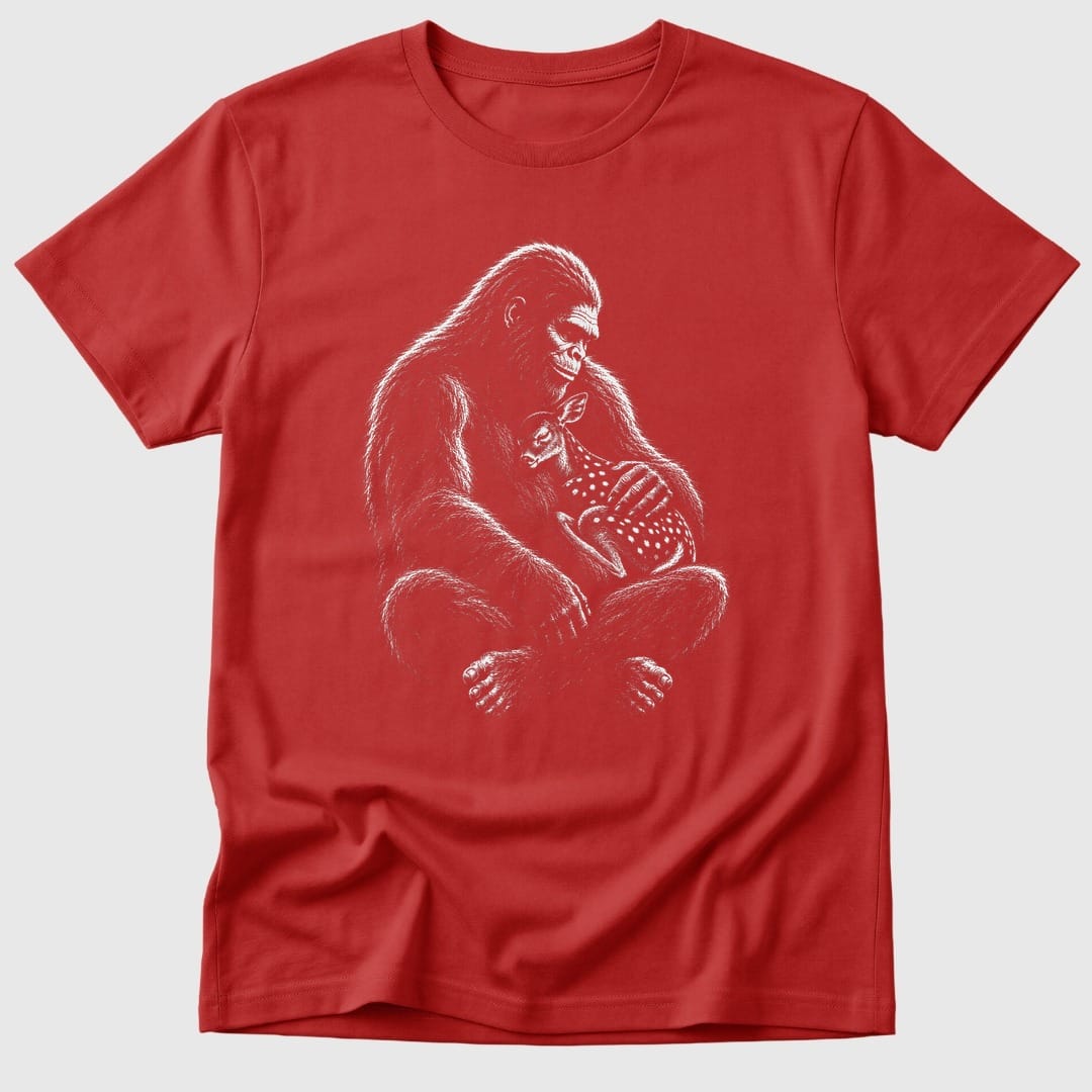 Red Bigfoot & Fawn - Mosaic Rhino