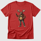 Red Chilled Moose - Mosaic Rhino