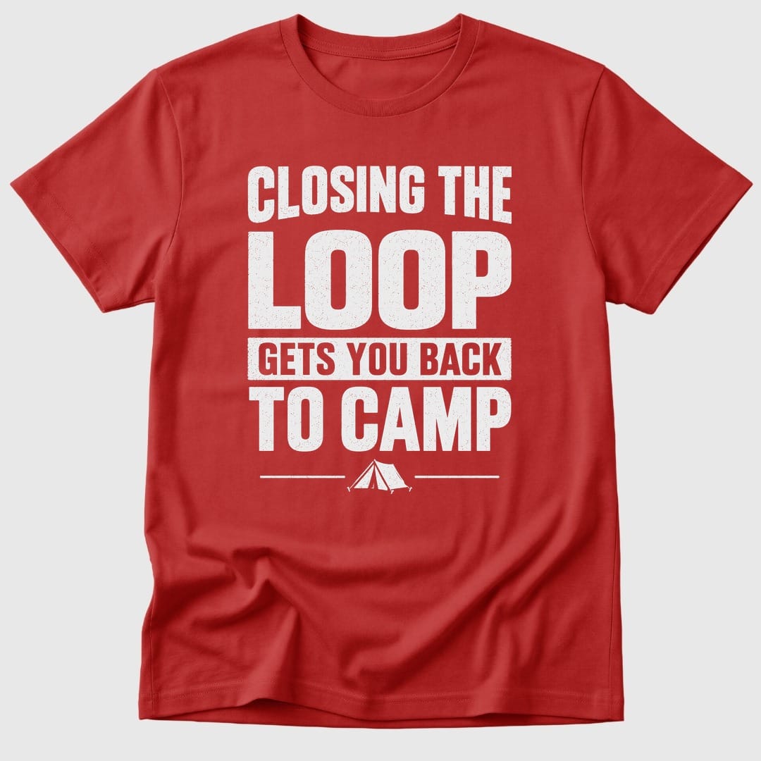 Red Closing The Loop - Mosaic Rhino