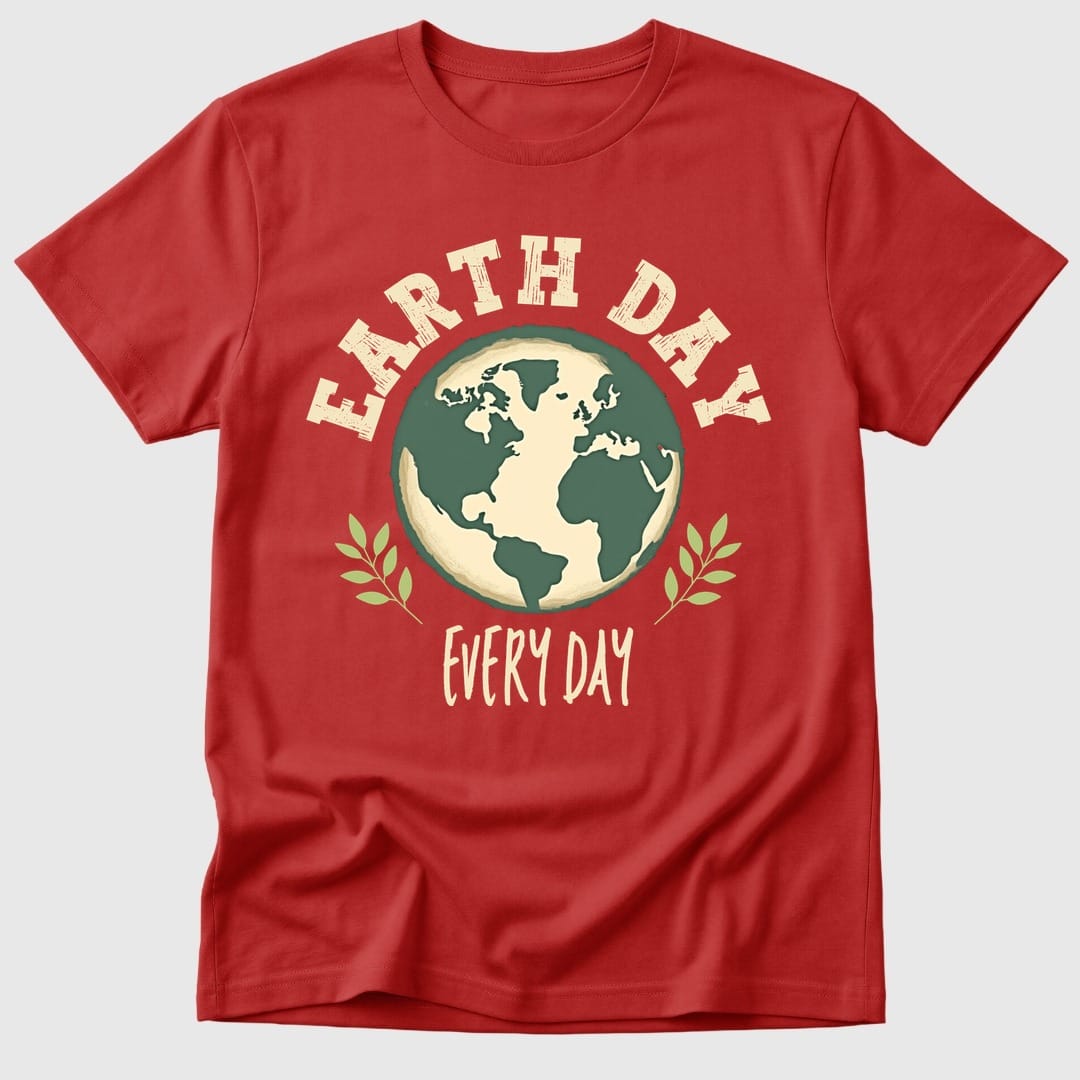 Red Earth Day Every Day - Mosaic Rhino