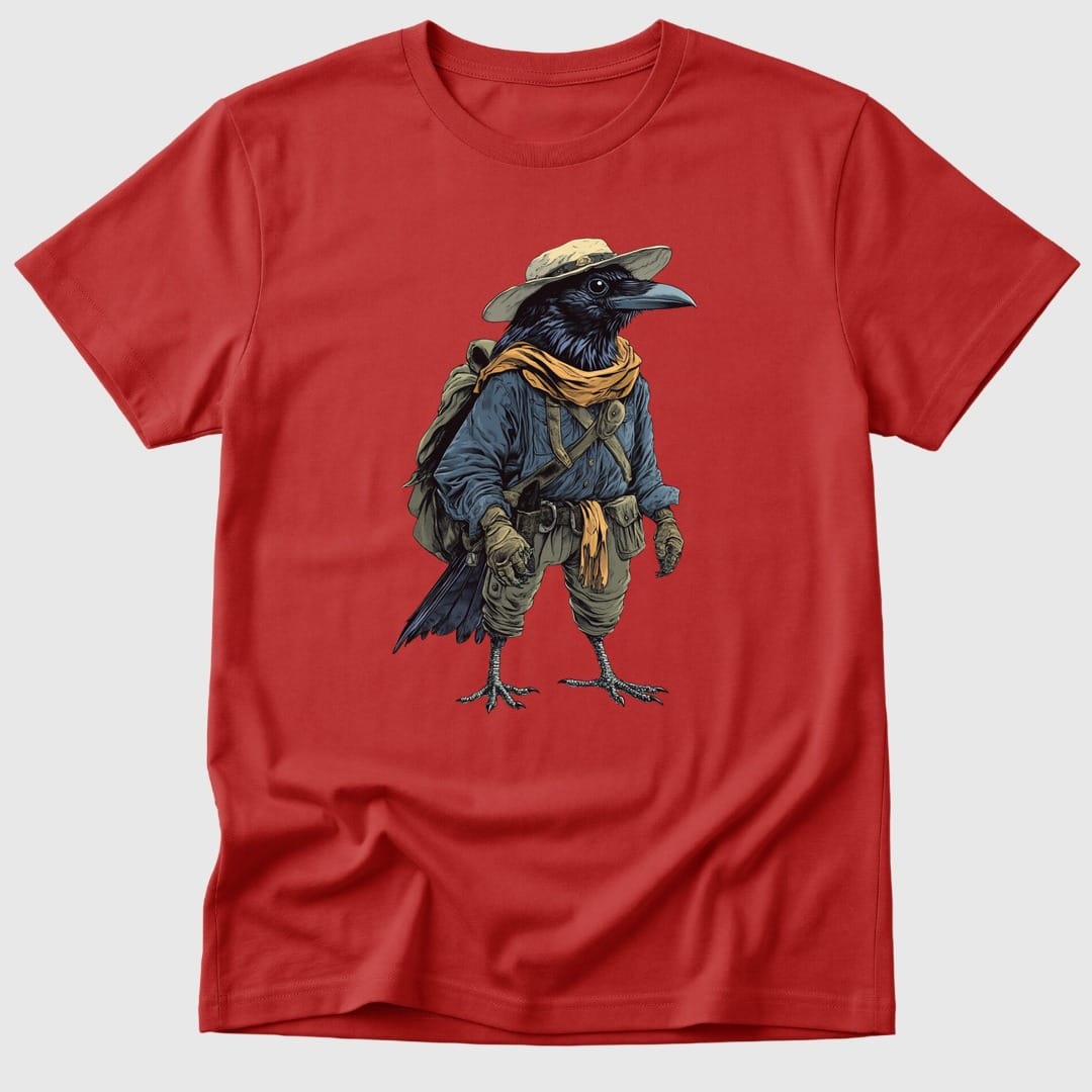 Red Explorer Raven - Mosaic Rhino