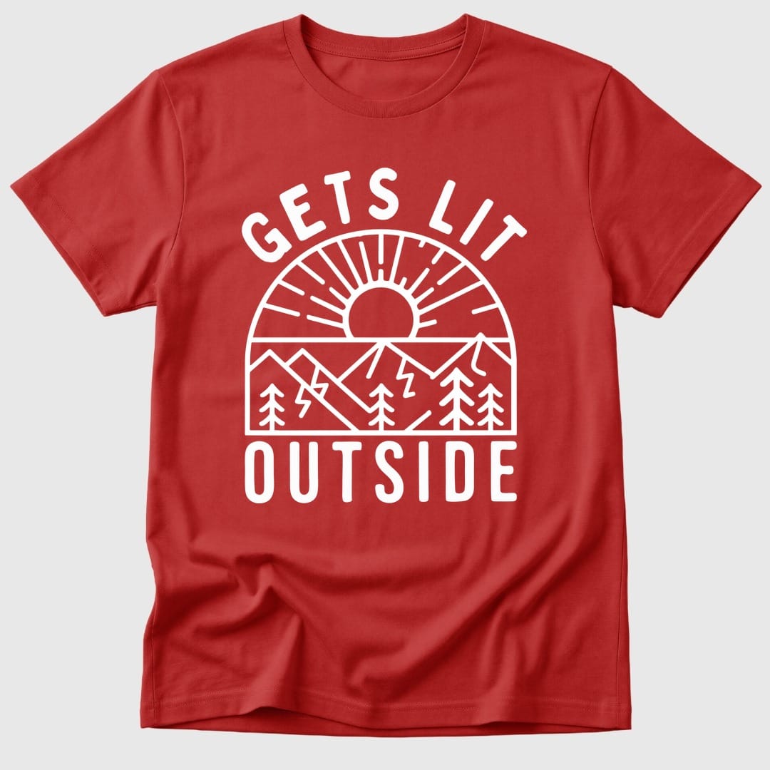 Red Gets Lit Outside - Mosaic Rhino