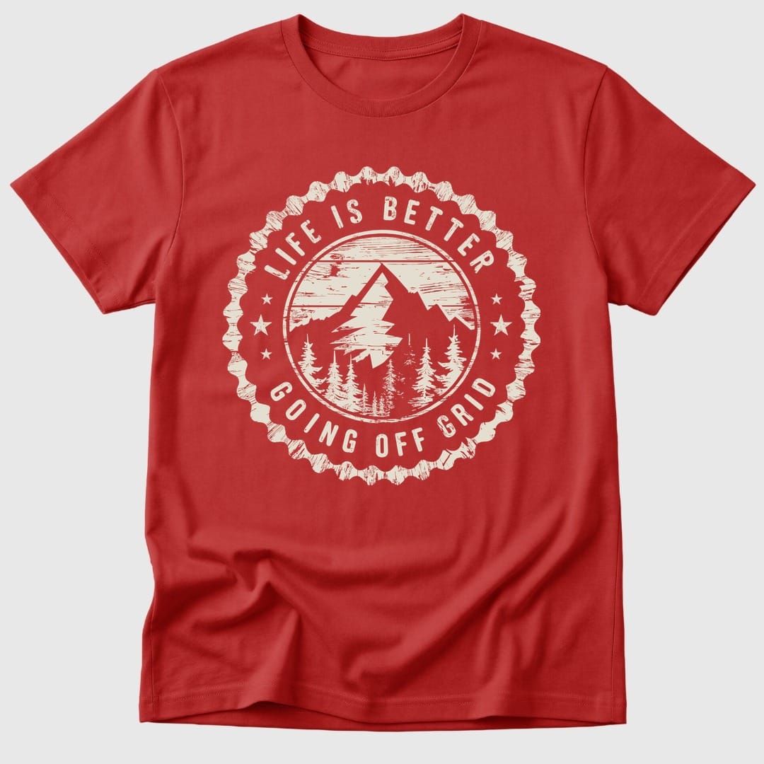 Red Going Off Grid - Mosaic Rhino