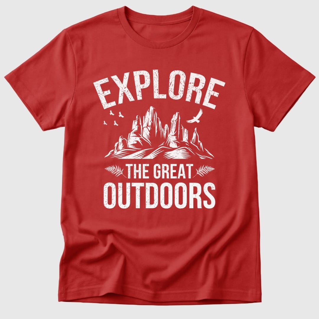 Red Great Outdoors - Mosaic Rhino