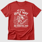 Red Half Way Moose - Mosaic Rhino