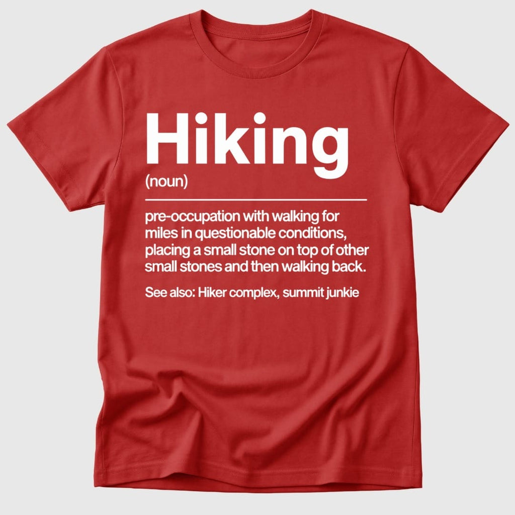 Red Hiking Defined - Mosaic Rhino