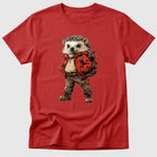 Red Hiking Hedgehog - Mosaic Rhino