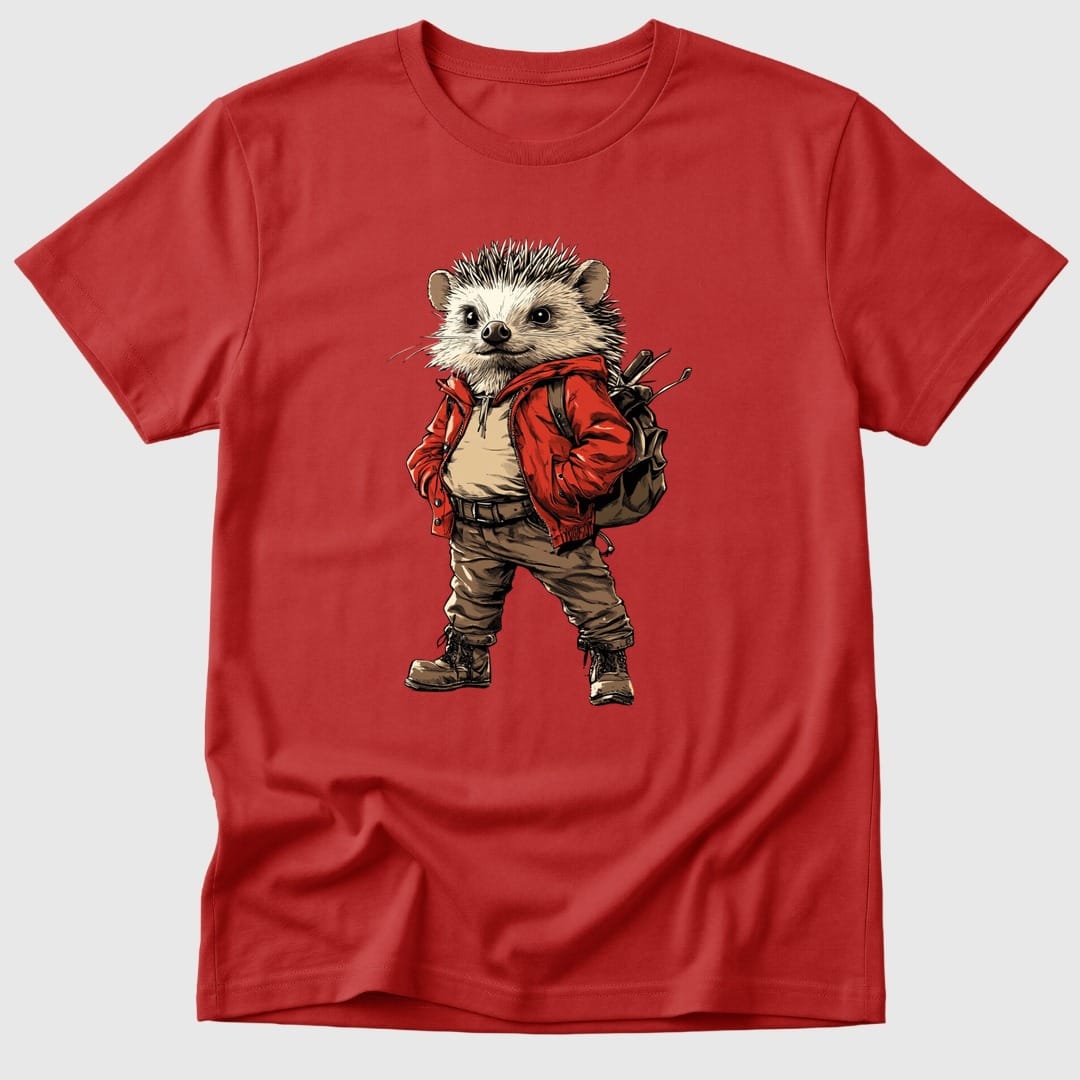 Red Hiking Hedgehog - Mosaic Rhino
