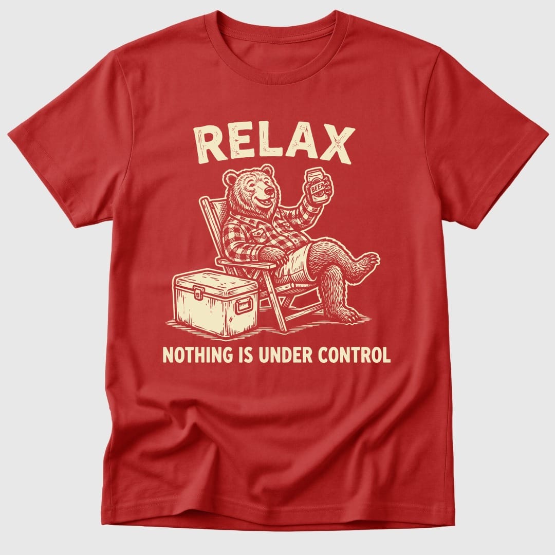 Red Just Relax - Mosaic Rhino