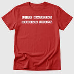 Red Life Happens - Mosaic Rhino