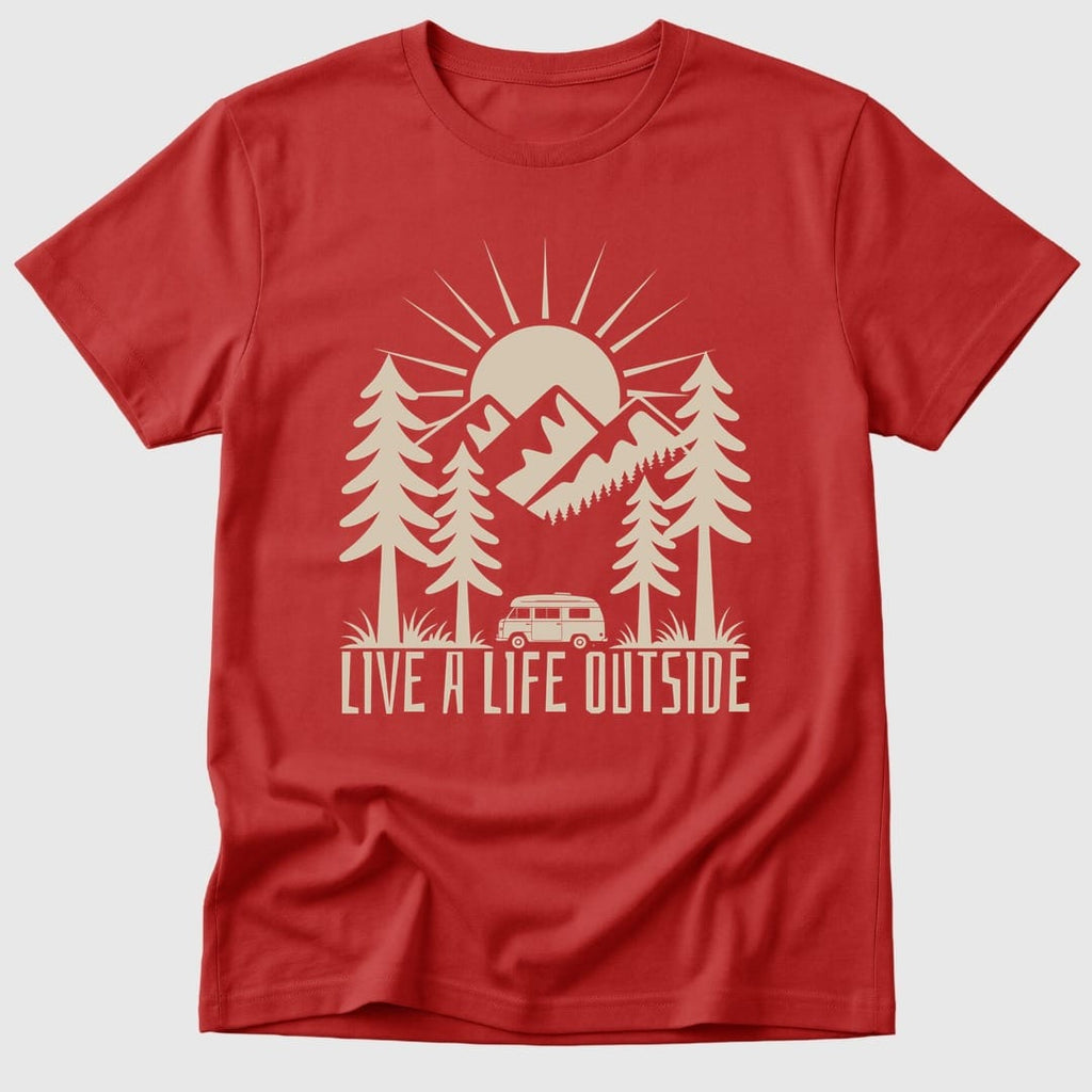 Red Live A Life Outside - Mosaic Rhino