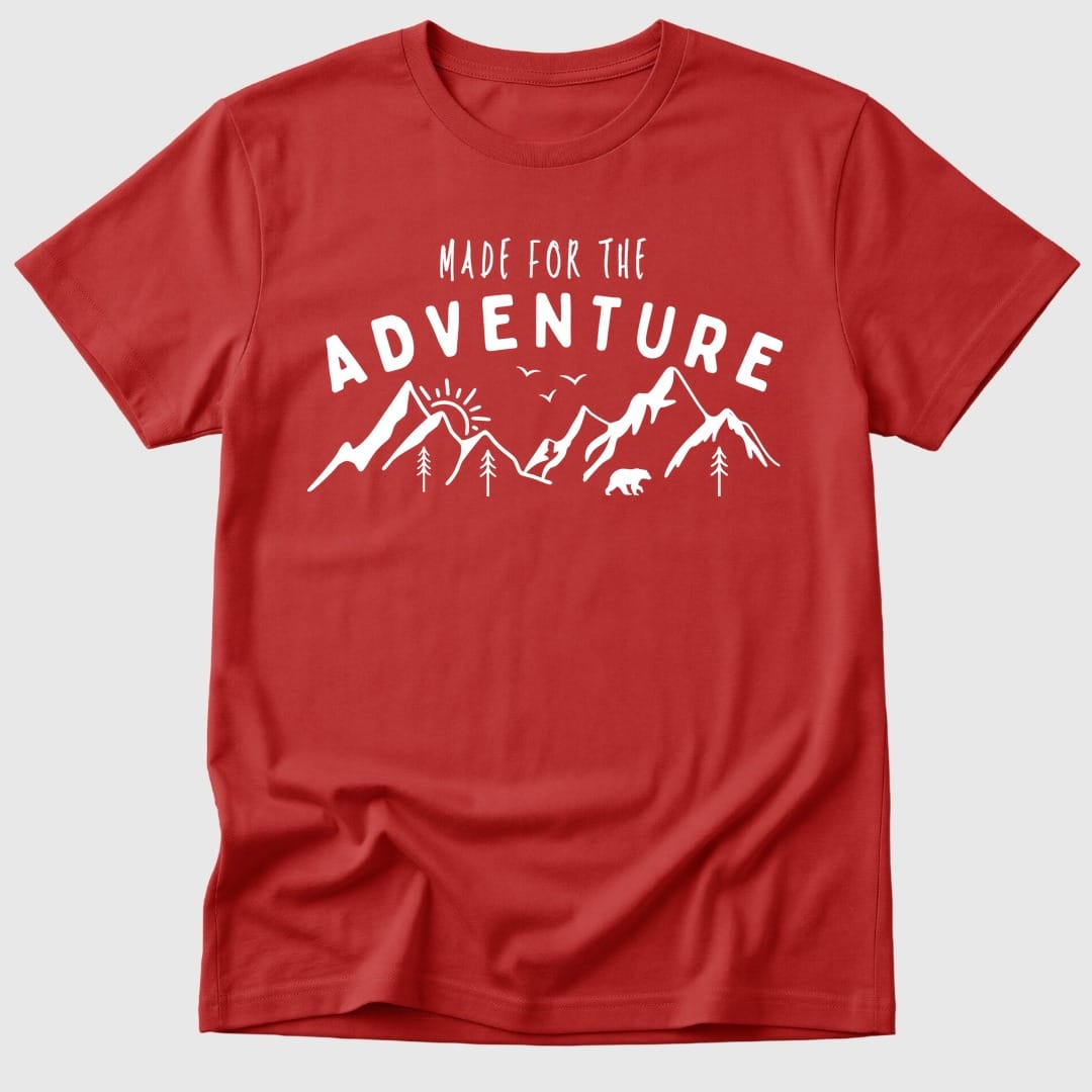 Red Made for the Adventure - Mosaic Rhino