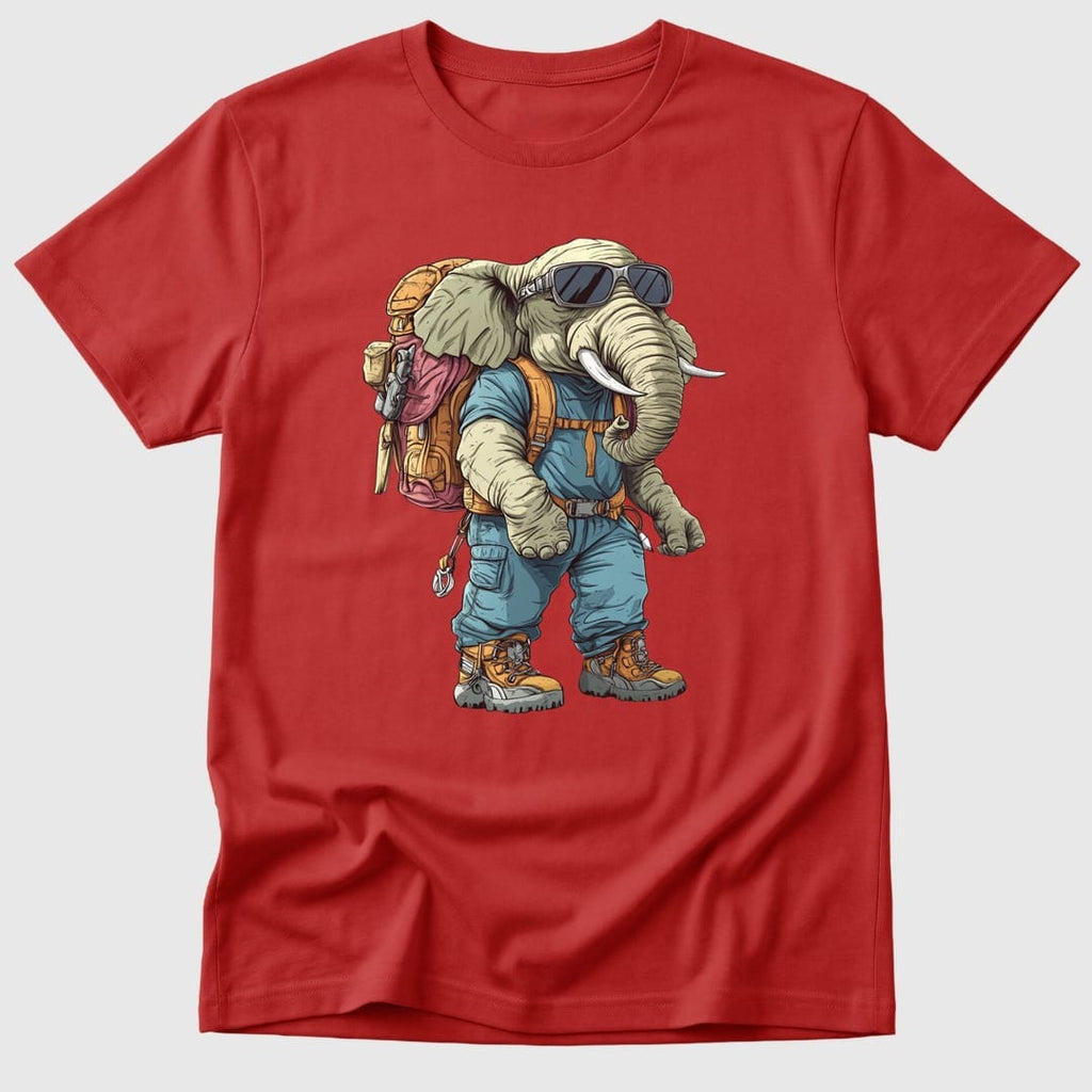 Red Mountain Elephant - Mosaic Rhino