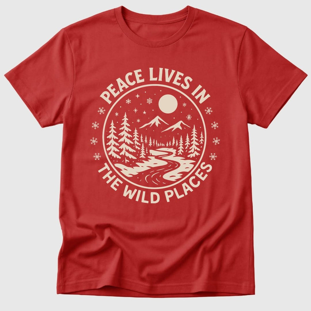 Red Peace In Wild Places - Mosaic Rhino