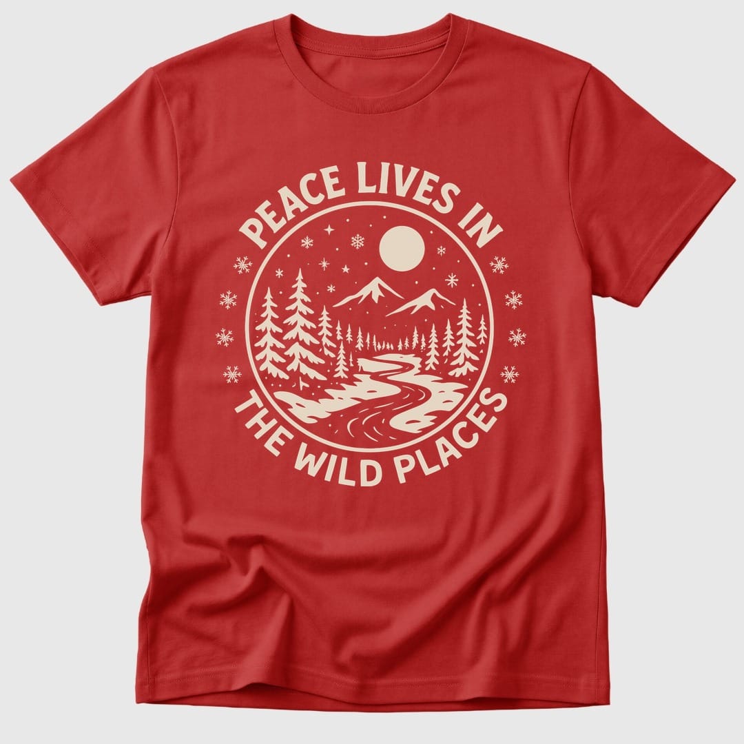 Red Peace In Wild Places - Mosaic Rhino