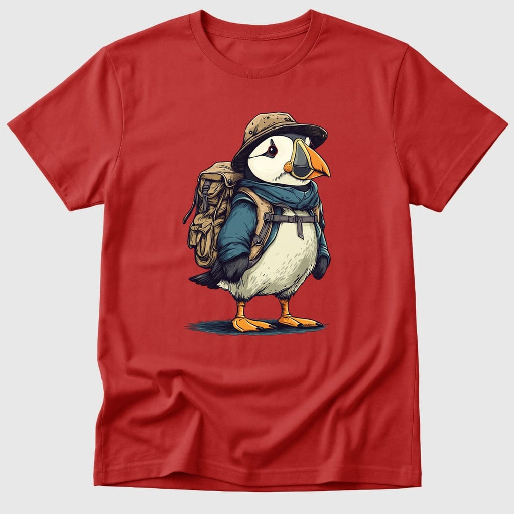 Red Pioneer Puffin - Mosaic Rhino