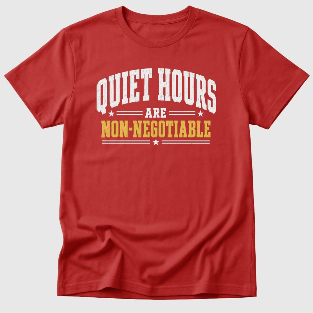Red Quiet Hours - Mosaic Rhino