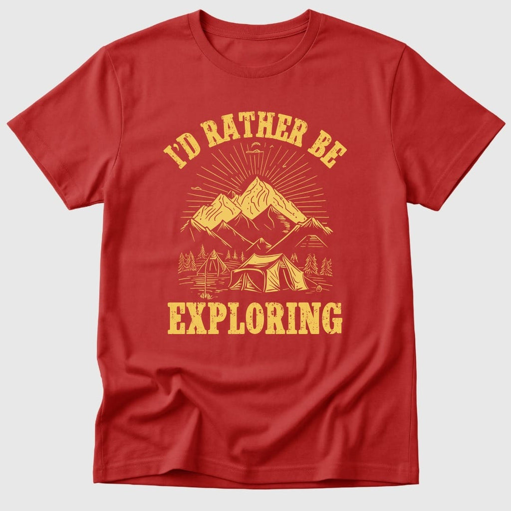 Red Rather Be Exploring - Mosaic Rhino