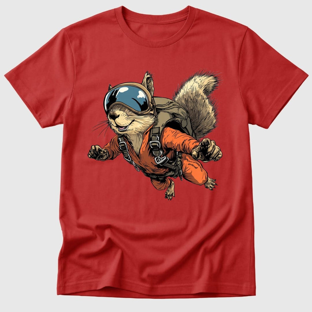 Red Skydive Squirrel - Mosaic Rhino