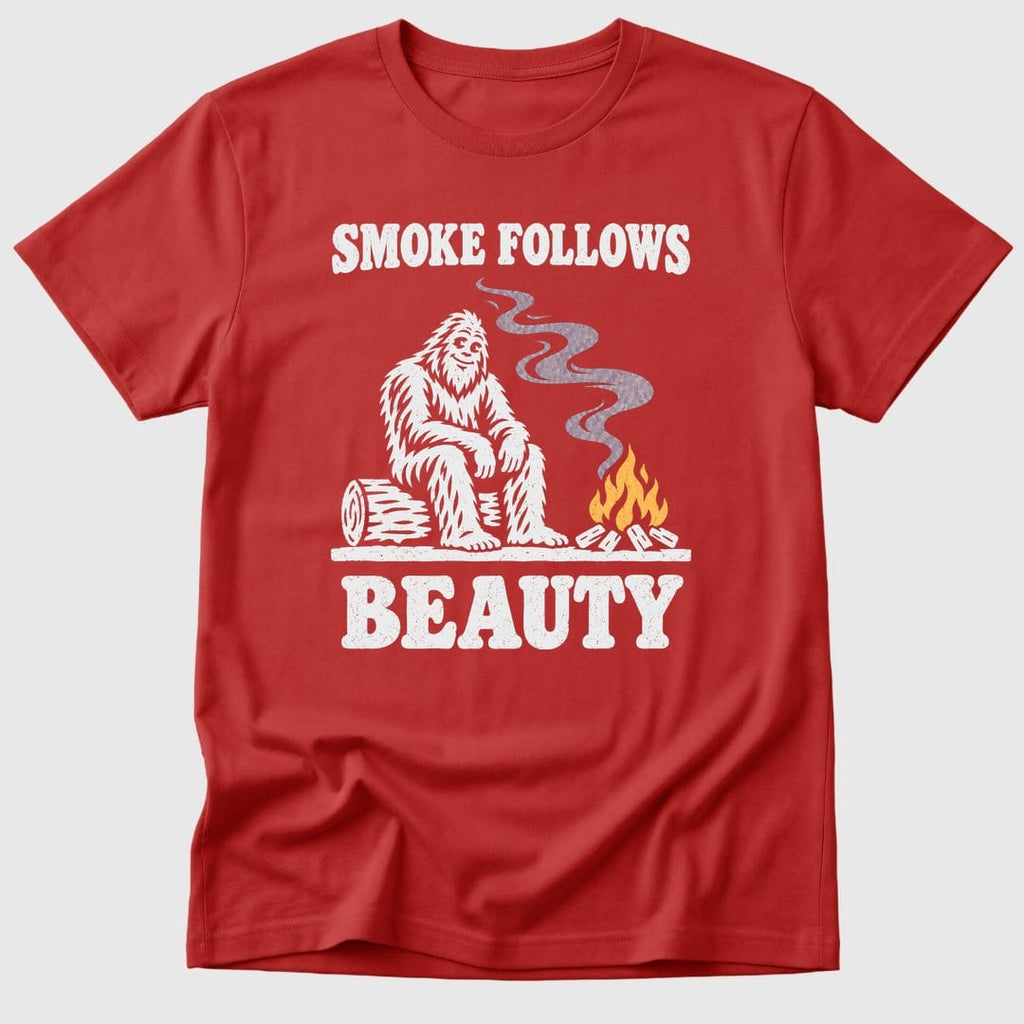 Red Smoke Follows Beauty - Mosaic Rhino