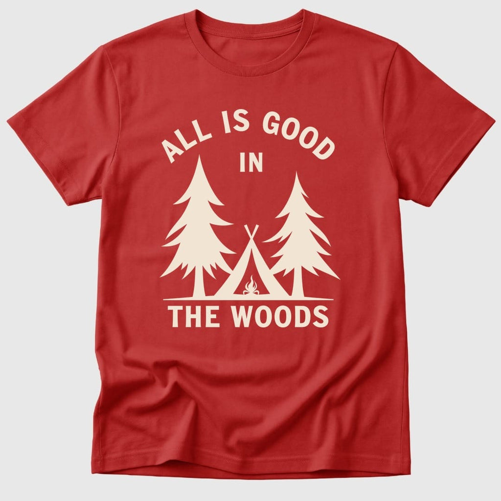 Red The Woods Are Good - Mosaic Rhino
