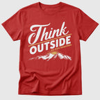 Red Think Outside - Mosaic Rhino