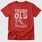 Red Tough Old Boot - Mosaic Rhino