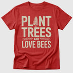 Red Trees & Bees - Mosaic Rhino