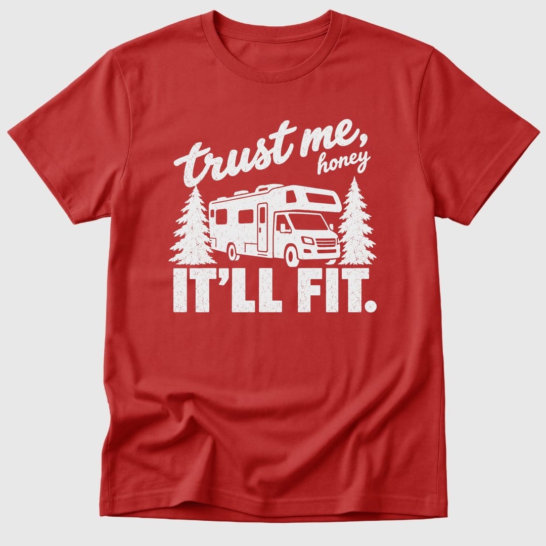 Red Trust Me It'll Fit - Mosaic Rhino