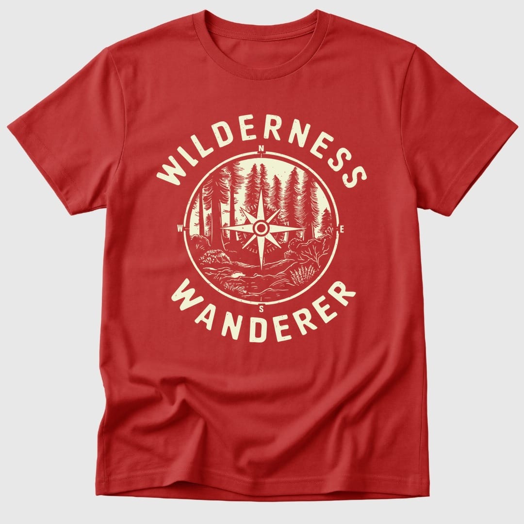 Red Wilderness Wanderer - Mosaic Rhino