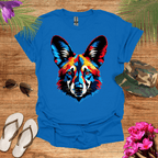African Wild Dog Head T-Shirt
