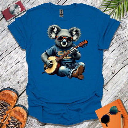 Banjo Plucking Koala T-Shirt