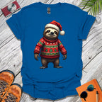 Surly Christmas Sloth T-Shirt