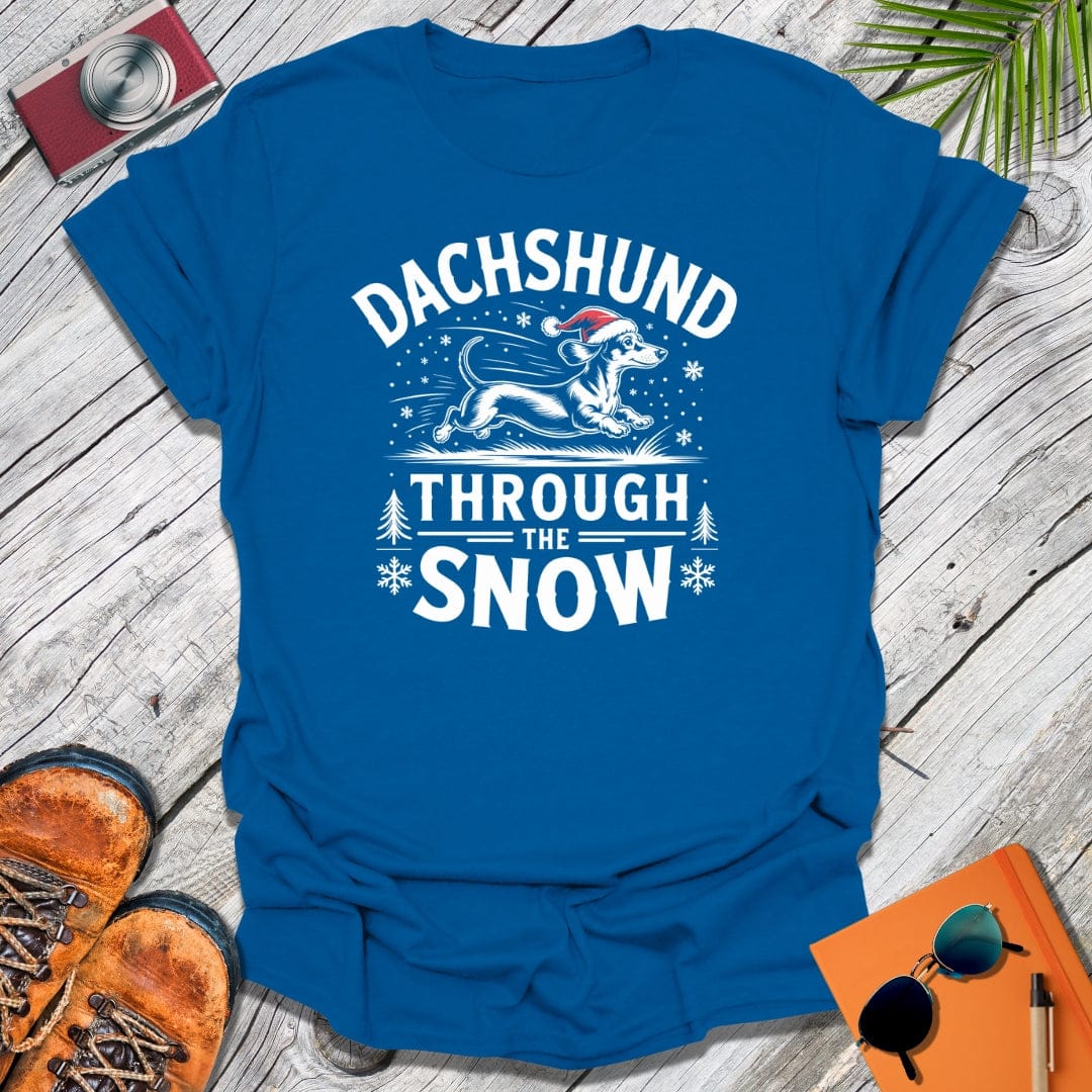 Dachshund Through Snow T-Shirt