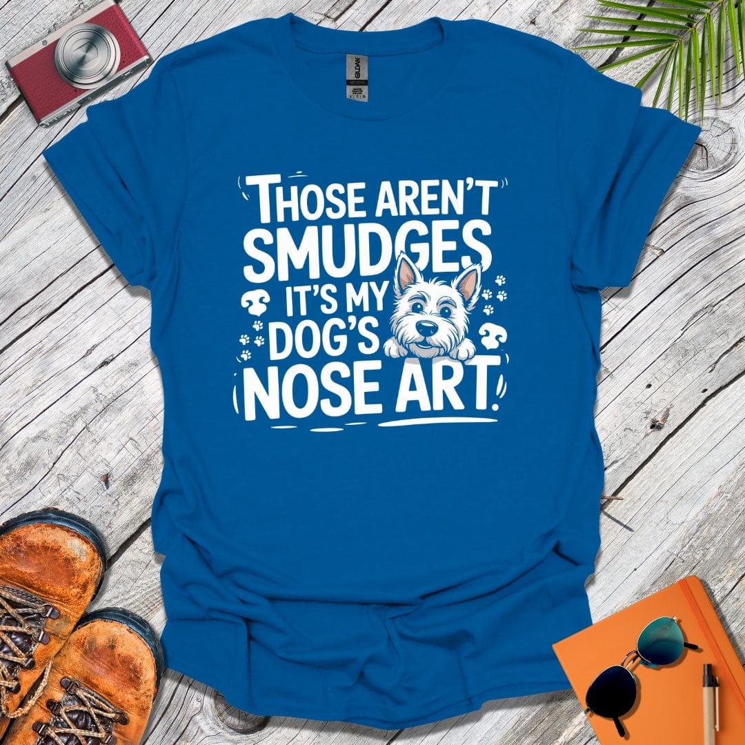 Dog Nose Art Westie T-Shirt