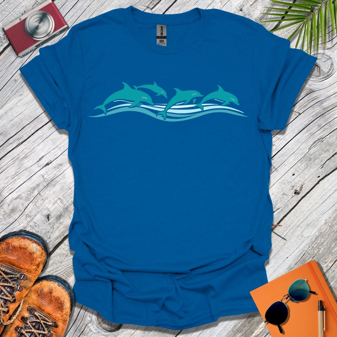 Dolphins Leaping T-Shirt