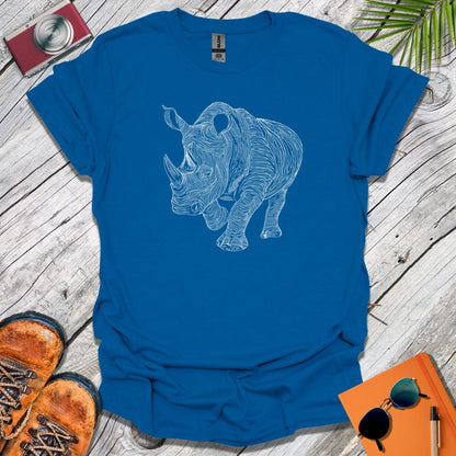 Echo of the Wild Rhino T-Shirt