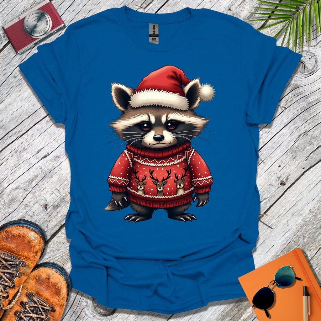 Festive Raccoon T-Shirt