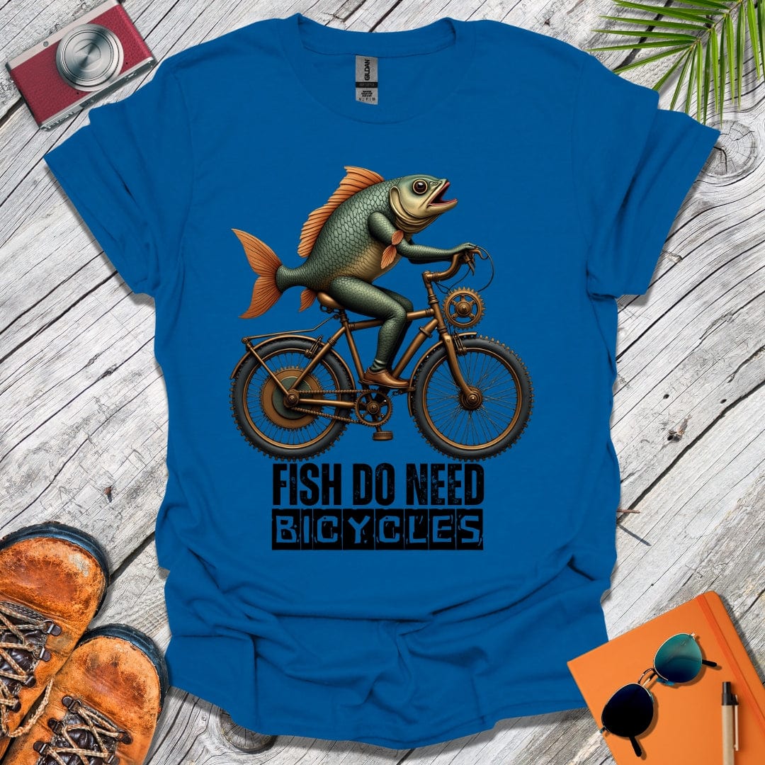 Fish Do Need Bicycles T-Shirt