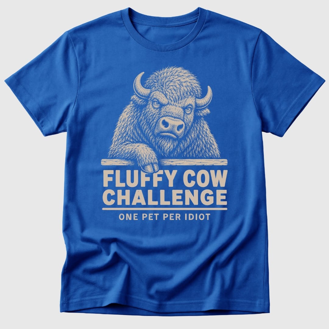 Fluffy Cow Challenge T-Shirt