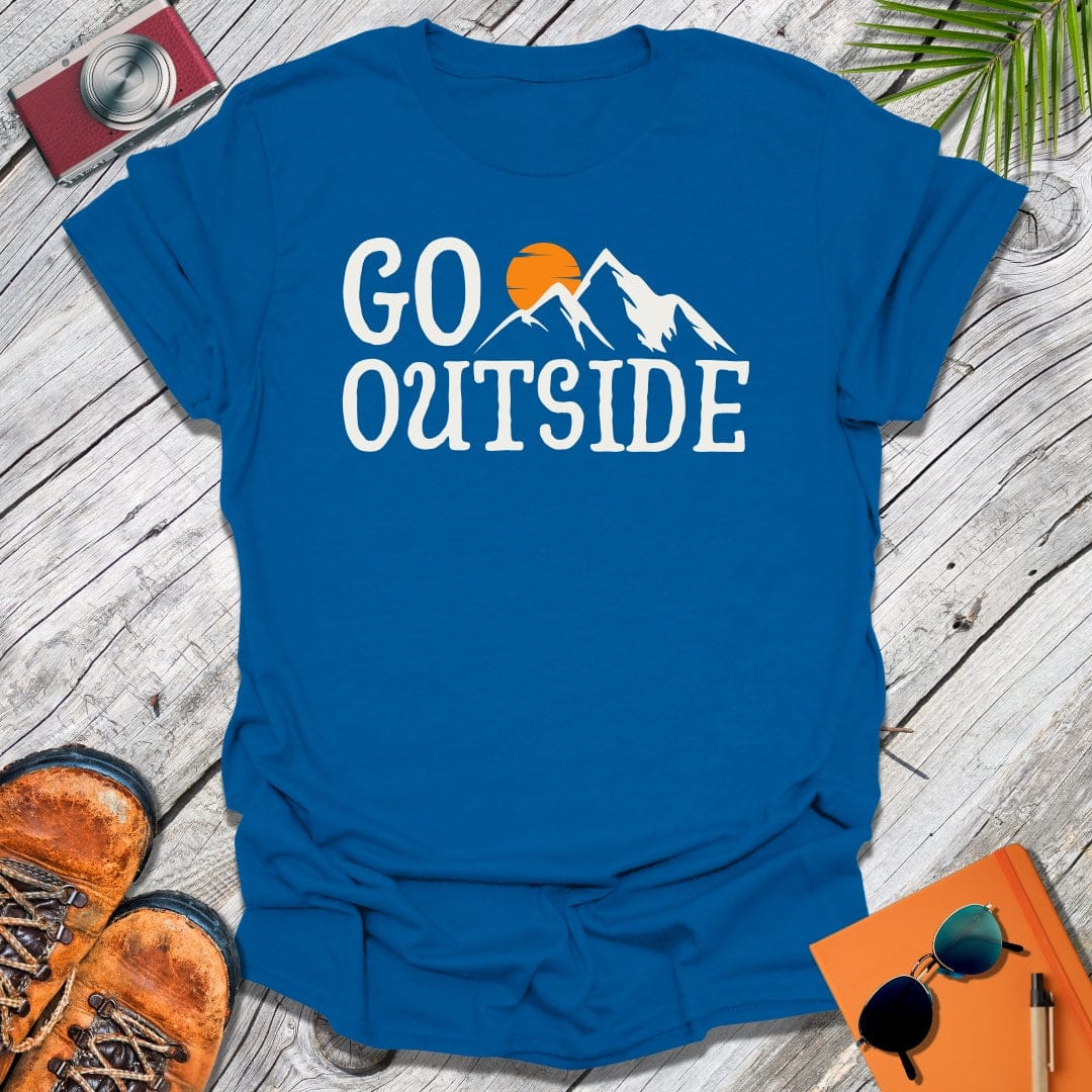 Go Outside Mountain T-Shirt