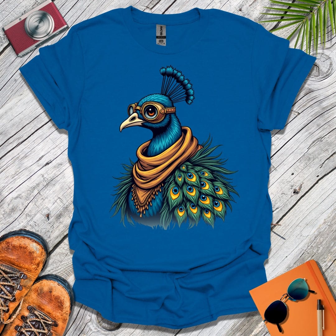 Goggled Peacock T-Shirt